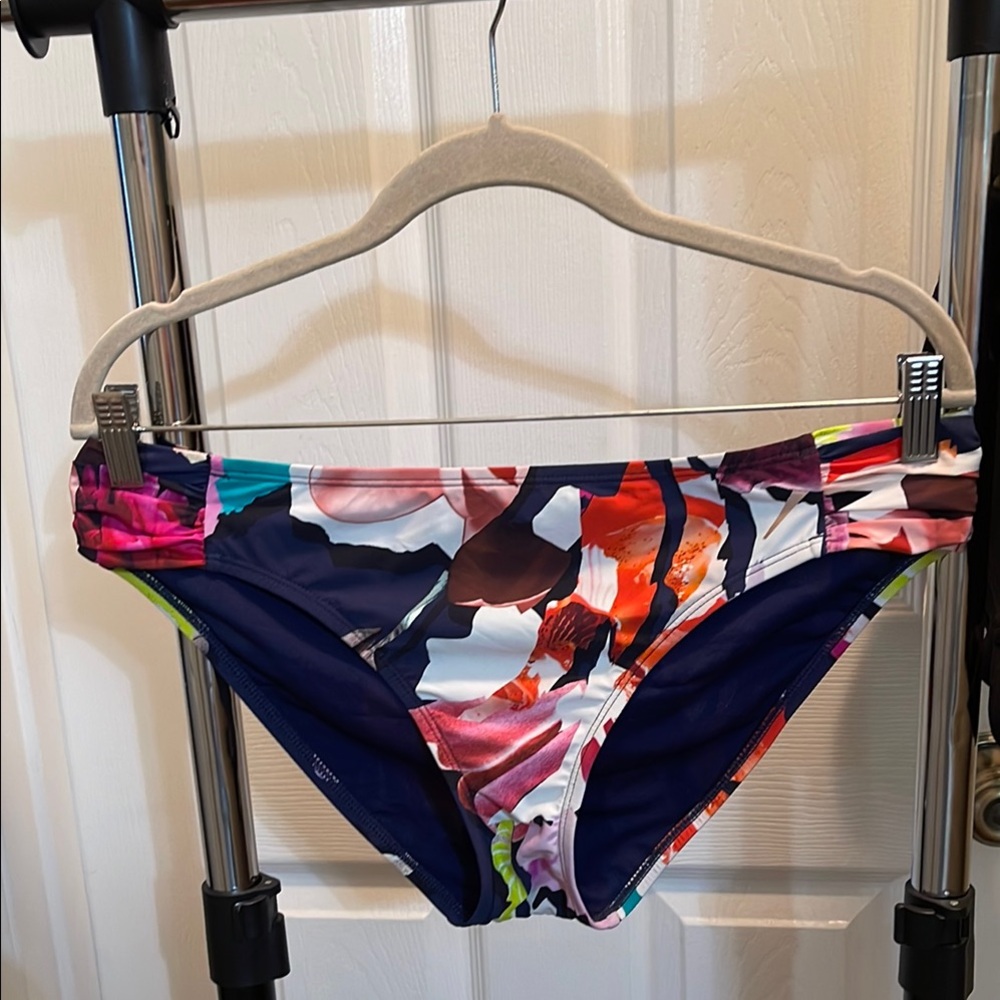Kenneth Cole Reaction Blue and Pink Bikini Swim